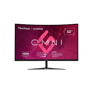 Monitor Gamer Viewsonic VX3218C-2K Curvo 165Hz de 32 Polegadas - Preto