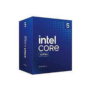 Processador Intel Core Ultra 5-235 Soquete LGA 1851 14 Núcleos 14 Threads 3.4GHz e 5GHz Turbo Cache 24MB