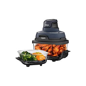 Fritadeira Elétrica Ninja Crispi Air Fryer FN101ST 3.8L 1500W 110V - Cinza