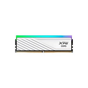 Memória Adata XPG Lancer Blade RGB, DDR5 16GB (1X16GB), 6400MHZ, AX5U6400C3216G-Slabrbk, Branco