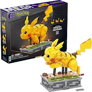 Jogo Pokémon Motion Pikachu MEGA (1095 peças)