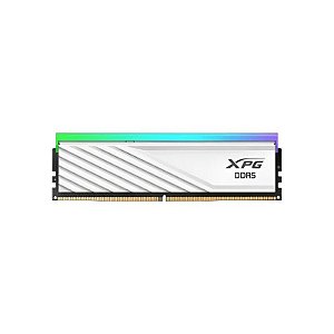 Pente de memória RAM DDR5 Adata 6400 MHz 16 GB XPG Lancer Blade RGB AX5U6400C3816G-Slabrwh - Branco