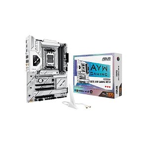 Placa-mãe ASUS X870 AYW Gaming Wifi W DDR5/HDMI/3M.2 Branca