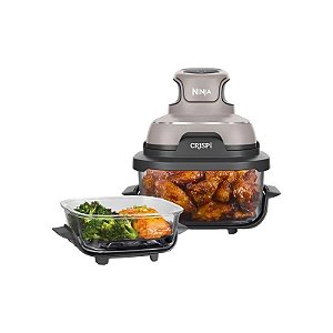 Fritadeira Air Fryer Portátil Ninja Crispi FN101ST 4 Em 1 1500 W 110V - Pedra 3.8L
