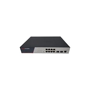Switch Hub Hikvision 08P 10/100/1000MBPS Poe DS-3E2510P(B)