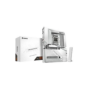 Placa Mãe Gigabyte Aorus Stealth Ice DDR5 Soquete AM5 Chipset B850 ATX
