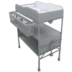 Cambiador portátil Babevy Changing Baby Table N-228 Grey