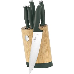 Jogo de facas Berlinger Haus KnifeSet Stand - BH-2757 (6 peças)