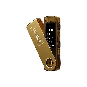 Carteira para Criptomoedas Ledger Nano S Plus USB-C - Dourado