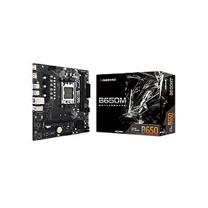 Placa-mãe AM5 Biostar B650MT HDMI/DDR5/PCI-Exp 4.0/Uatx