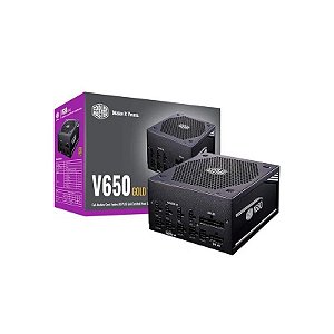 Fonte 650W Cooler Master Elite 80+ Gold Full-Modular MPX-6505-AFAG-B US