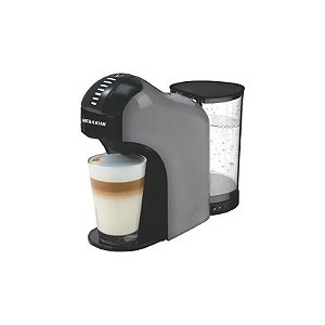 Cafeteira Multicápsula Mega Star CAF02G 900ML 1400W 220V Cinza - Preto