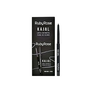Lápis Retrátil para Olhos Ruby Rose Kajal HB-055 - 36 Unidades
