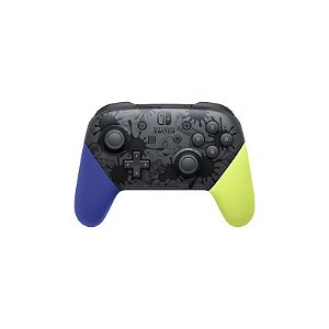 Controle Sem Fio Nintendo Switch Pro Splatoon 3 HAC-002(JPN) para Nintendo Switch Preto
