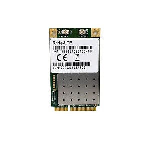 Placa Mini PCI-e LTE Mikrotik R11E-LTE 3G/4G