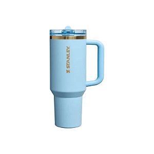 Garrafa Térmica Rotativa Stanley × Messi The Flip Straw Quencher Protour Tumbler 1.18L - Azul Striker