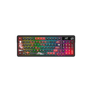 Teclado Gamer Redragon K719AK RGB Pro Artemis Pro Sem Fio - Preto
