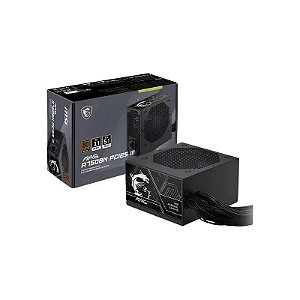 Fonte de Alimentação MSI Mag A750BN PCIE5 III 80 Plus Bronze 750 W - Preto
