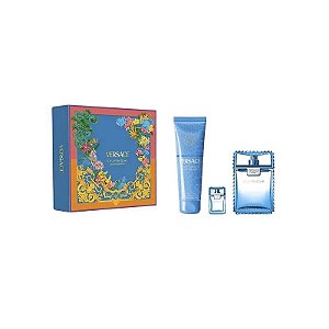 Kit Perfume Versace Água Fresca Para Homem Edt - Masculino 3 Peças