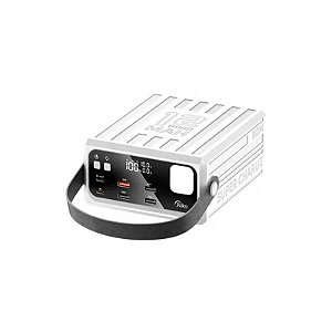 Carregador Portátil Joko J43 120000mAh PD 30W Branco Fonte de Alimentação USB 22.5W