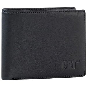 Carteira Caterpillar 84815-01 em Couro Etíope Masculina