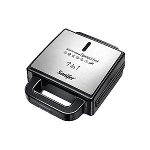 Sanduicheira Sonifer SF-6144S - 7 em 1 - 1400W - 220V 50/60Hz - Preto