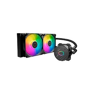 Cooler de Água para Processador Cooler Masterliquid 240L Core MLW-D24M-A18PS-R Argb - Preto