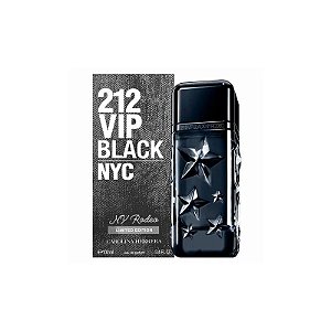 Perfume Carolina Herrera 212 Vip Black NY Rodeo - Água de Perfume - Masculino - 100ML