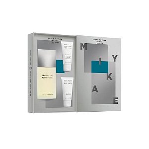Kit Issey Miyake L'Eau D'Issey Pour Homme 3292L - 3 Em 1 - Perfume Edt 125ML + Creme Pós-Barba 50ML + Gel de Banho 50ML