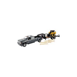 Kit de Jogo Tomy John Deere Caminhão Skid Steer e Caminhão Chevrolet LP76935