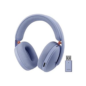Fone de Ouvido Gaming Sem Fio Logitech G325 com USB para PC/PS5/Nintendo Switch - Roxo