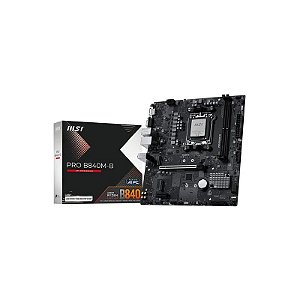 Placa Mãe MSI Pro B840M-B DDR5 Socket AMD AM5 Chipset B840 Micro ATX