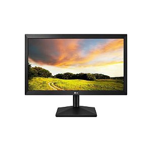 Monitor LG 20MK400H-B de 19,5" HD 16:9 60Hz 2 ms GTG com D-Sub e HDMI