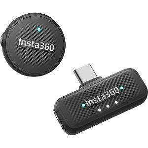 Microfone sem fio Insta360 Mic Air (1TX + 1RX)