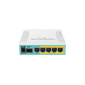 Roteador Mikrotik Routerboard RB960PGS Hex Poe 800MHZ 128MB Nível L4