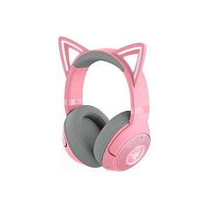 Fone Razer Kraken Kitty V2 Bluetooth RGB Quartz Ed