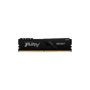 Memória RAM Kingston Fury Beast 8GB DDR4 3200MHz - Preto KF432C16BB/8