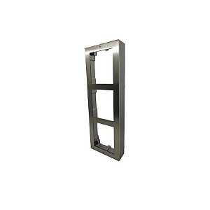 Caixa de Montagem Tripla para Interfone Hikvision DS-KD-ACW3/s