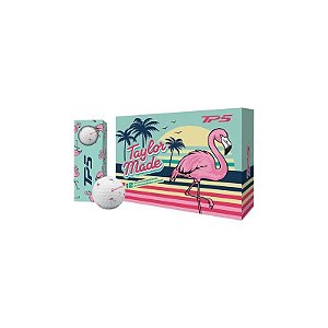 Bolas de Golfe Taylormade M1044201 TP5 Flamingo 12 Unidades