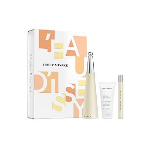 Kit Perfume Issey Miyake L'Eau D'Issey + Loção Corporal Edt Unissex - 10ML/50ML/100ML