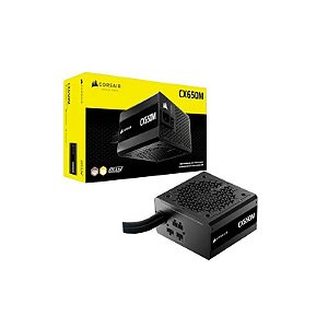 Fonte 650W Corsair CX650M 80+ Bronze Semi Modular *G CP-9020310-Na Bivolt