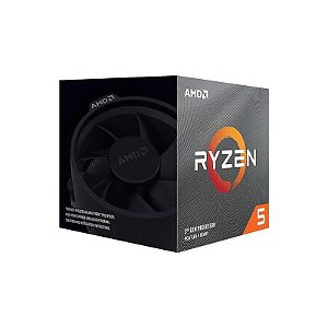 Processador AMD Ryzen 5-3400G Soquete AM4 4 Núcleos 8 Threads 3.7GHZ e 4.2GHZ Turbo Cache 8MB