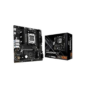 Placa-mãe AM5 Asrock A620AM-X DDR5 HDMI/USB3.2/M.2