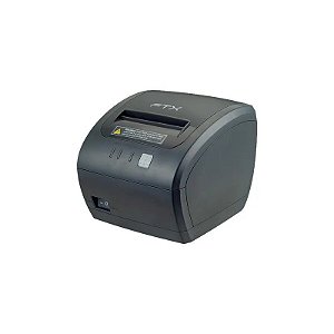 Impressora Térmica FTX FTXP-80W - Vermelho/USB/Wi-Fi/RJ-11 - 80 mm - Bivolt - Preto