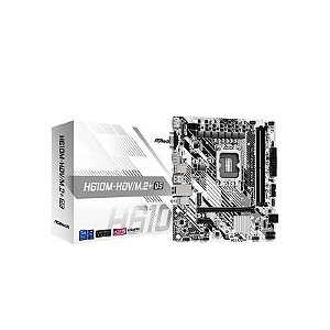 Placa Mãe Asrock H610M-HDV/M.2+ D5 LGA 1700 DDR5 Micro ATX