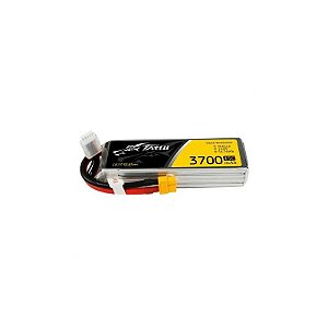 Bateria Gens Ace Tattu 14,8V 3700mAh 45C 4S G-Tech Lipo Plug XT60