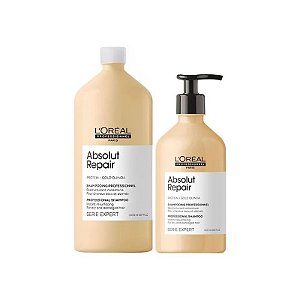 Kit L'Oréal Professionnel Paris Absolut Repair Shampoo 1.5L + Condicionador 750ml