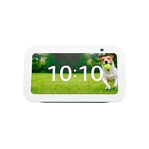 Tela Smart Amazon Echo Show 5 (3ª Geração) Com Alexa - Azul Nuvem (Caixa Feia)