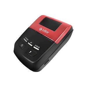 Impressora Térmica POS 3NSTAR PPT205BT Portátil 1D Bluetooth - Preto/Vermelho