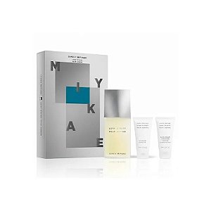Kit Perfume Issey Miyake L'Eau Pour Homme Gel + After Shave Edt Masculino 125ML/50ML/50ML